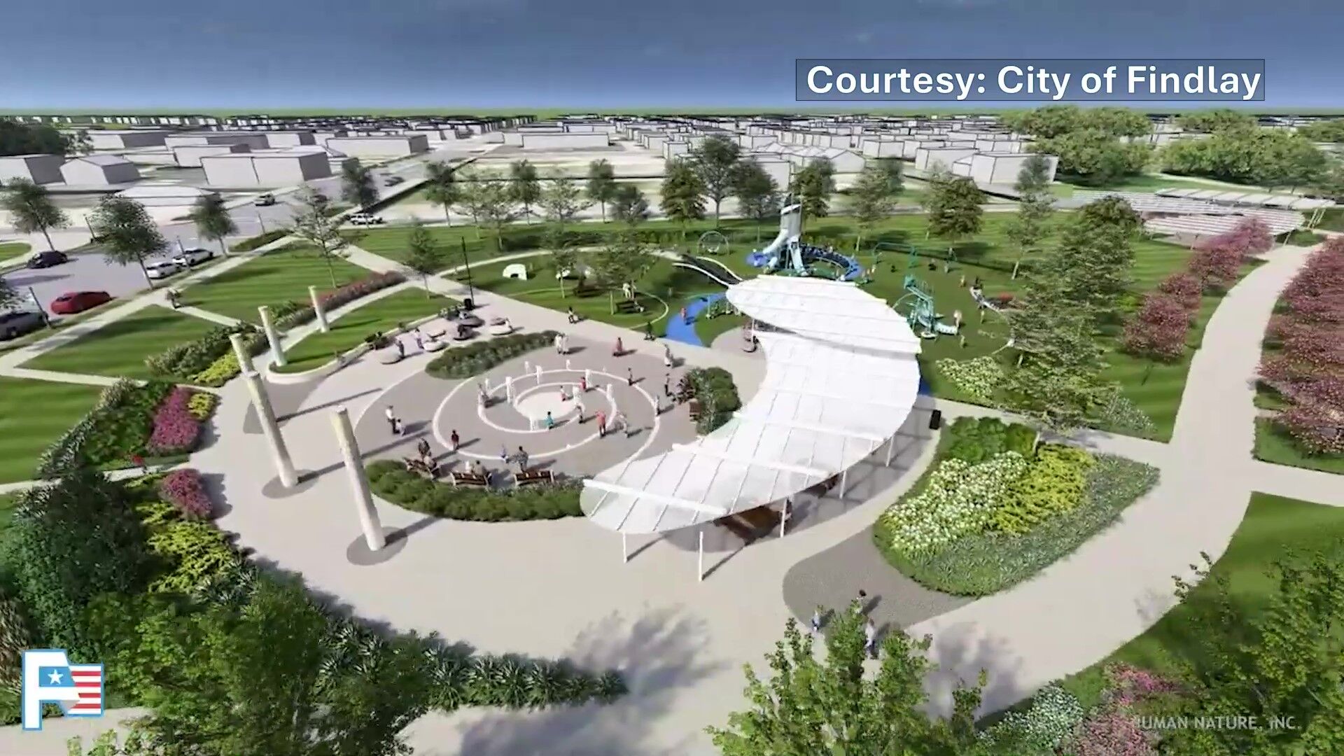 Findlay moves into design and engineering phase of Downtown Recreation Area and Flood Project